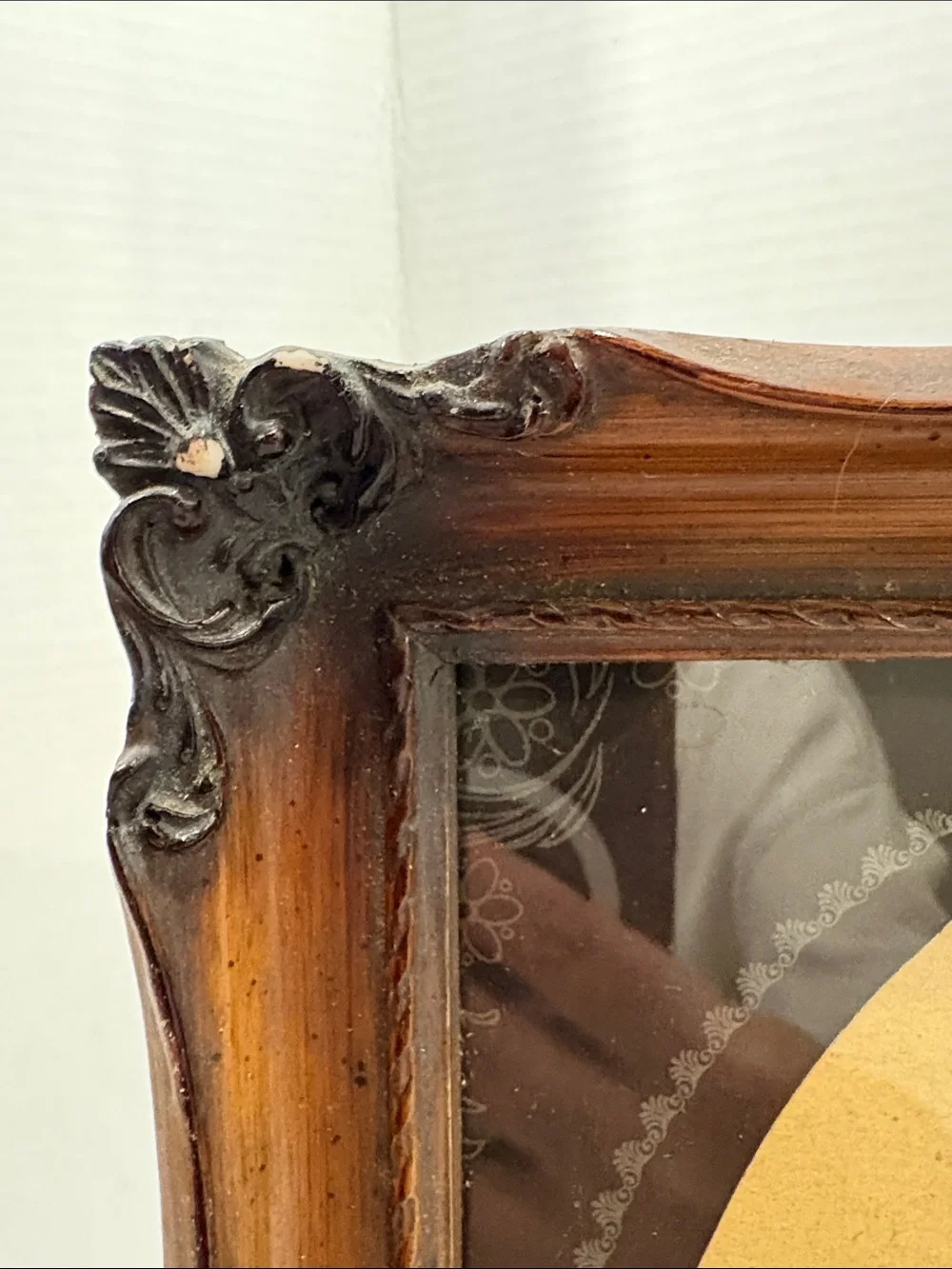 Vintage Baroque Ornate Wood 8x10 Picture Frame